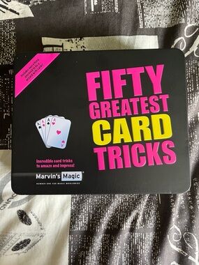 Fifty Greatest Card Tricks Activity Box Game - Marvin's Magic New